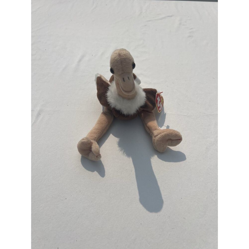 Ty Beanie Babies Stretch Ostrich Bird MWMTs